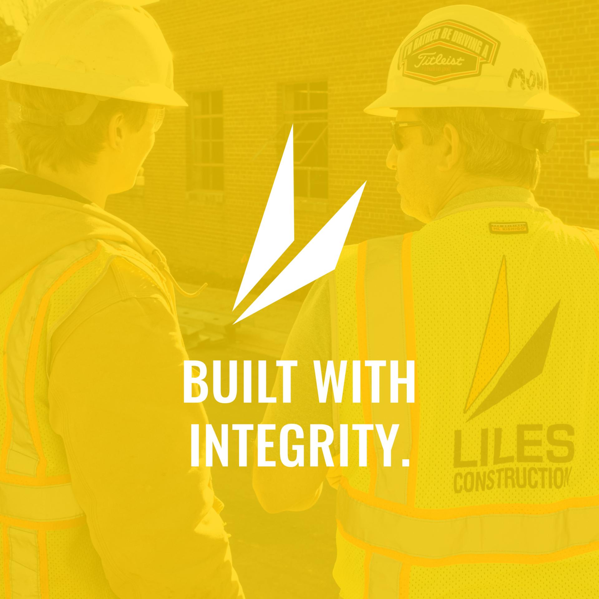 Built with Integrity Graphic