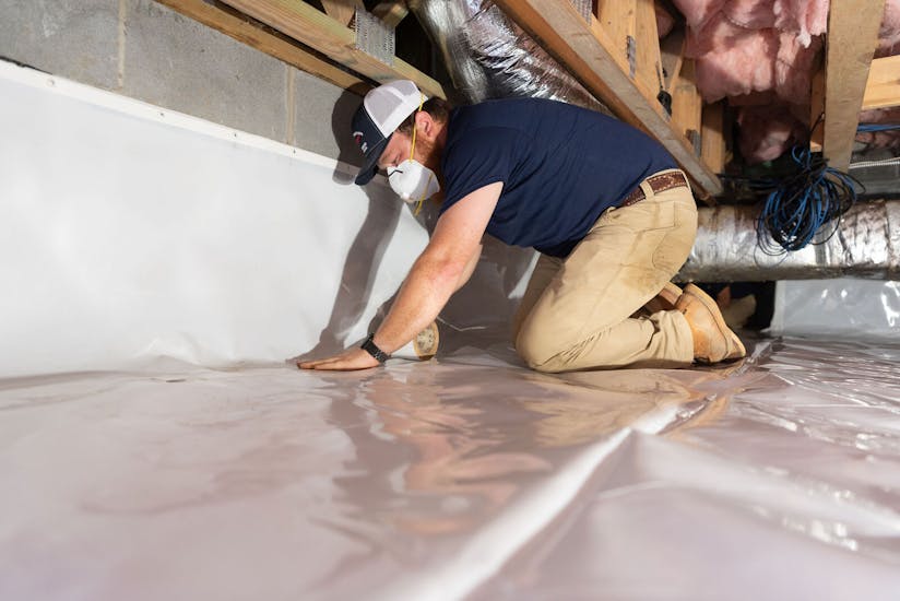 TBEW crawl space barrier